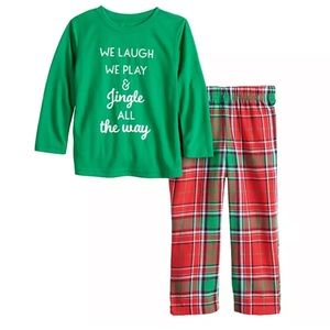 Toddler Jammies For Your Families® Jingle All The Way Pajama Set